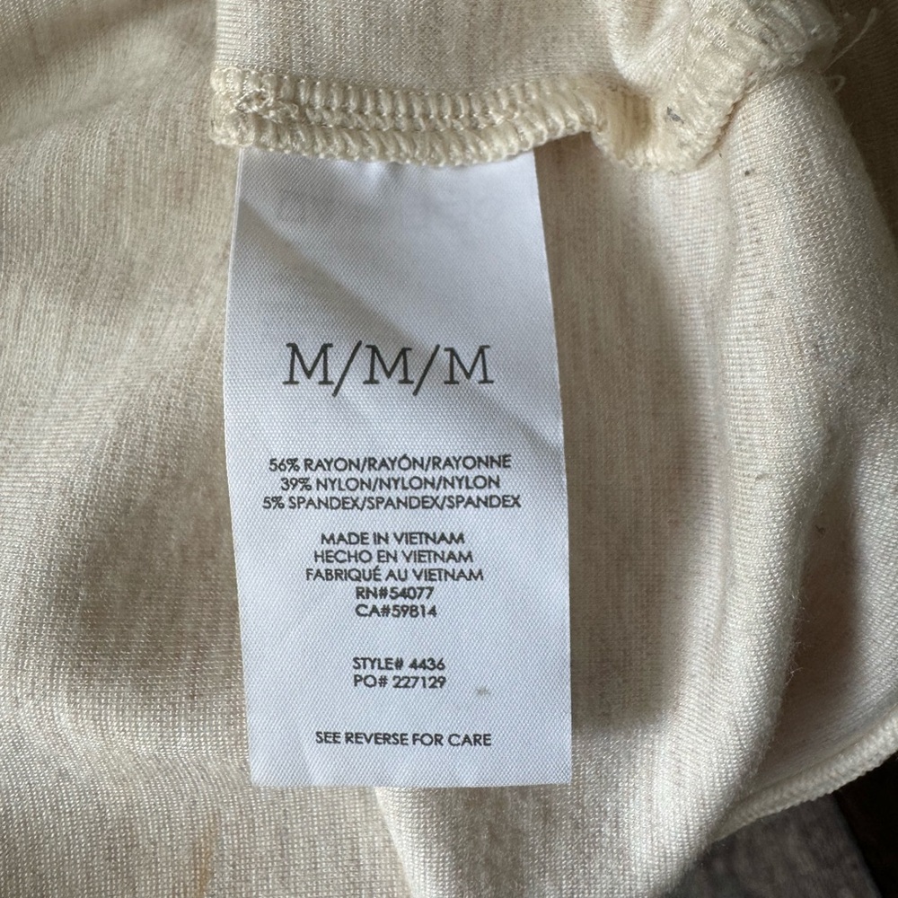 CAbi Cream Hoodie with Gold Accents - Picture 5 of 9